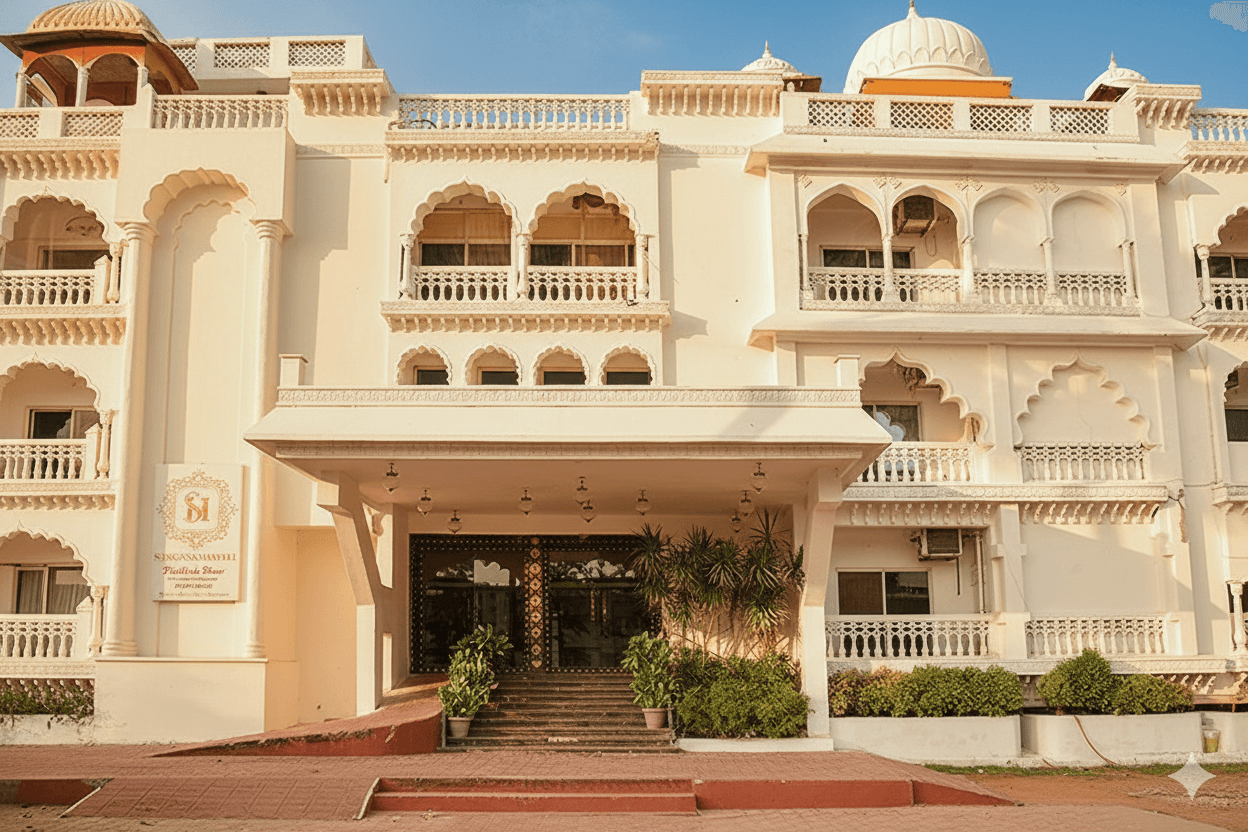 Singhana Haveli hotel entrance