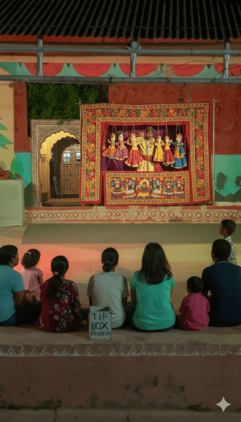 Rajasthani folk performances at Singhana Haveli